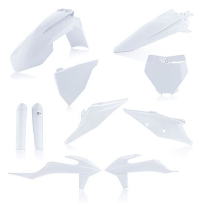 Kit plastiques Acerbis FULL KIT BLANC 2 - Blanc