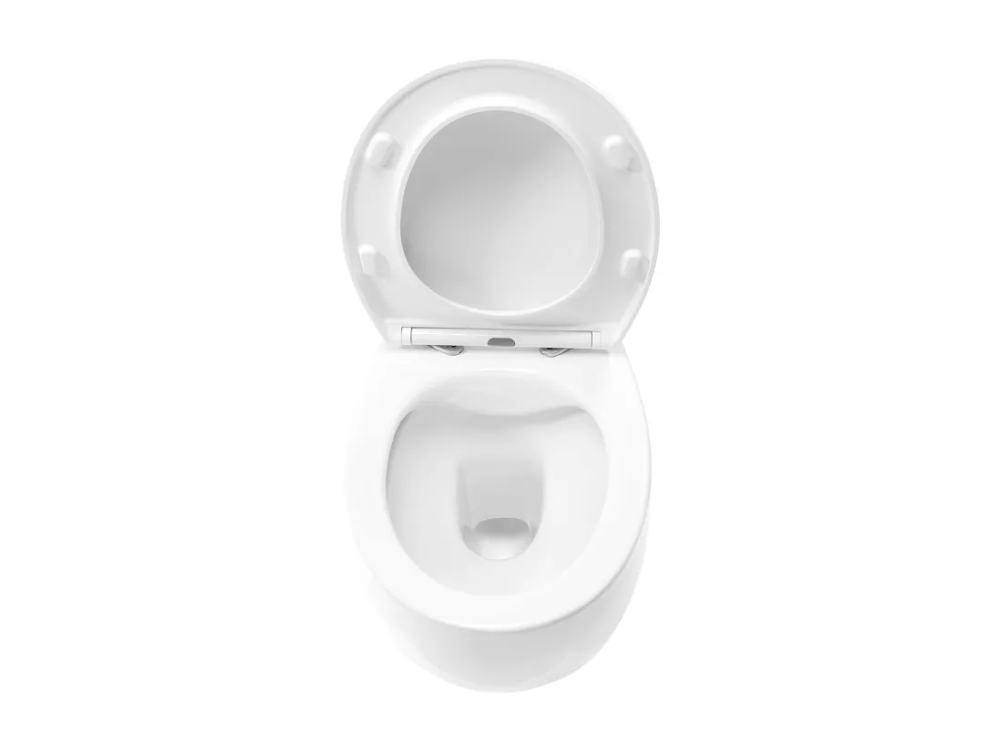 Cuvette Wc Suspendue Rea Lars Rimless Duroplast/Flat/Zm White