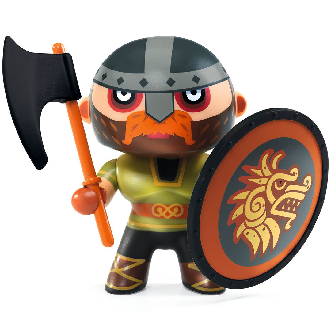 djeco arty toys vloerpuzzel puzzl'up alric barbarious - 16-delig