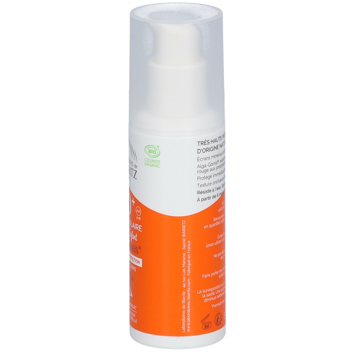 Laboratoires de BIARRITZ ALGA MARIS Bio-Sonnencreme für Kinder SPF 50+