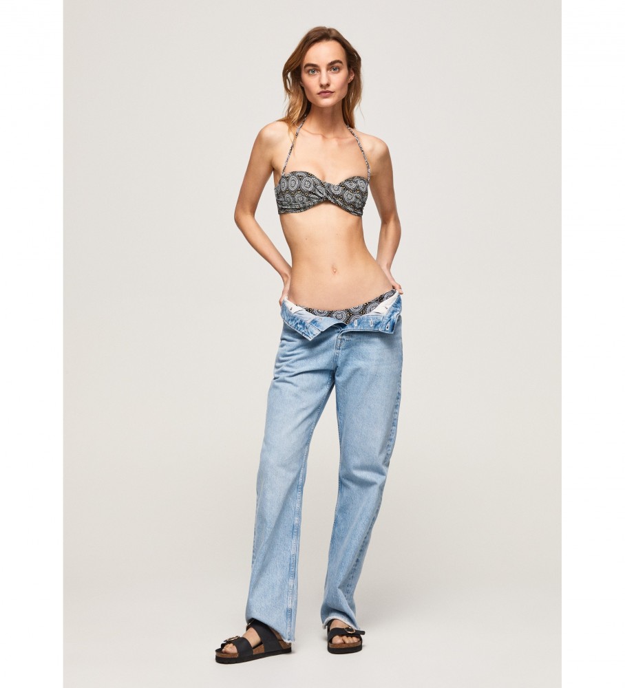 Sutiã biquíni preto Merle da Pepe Jeans