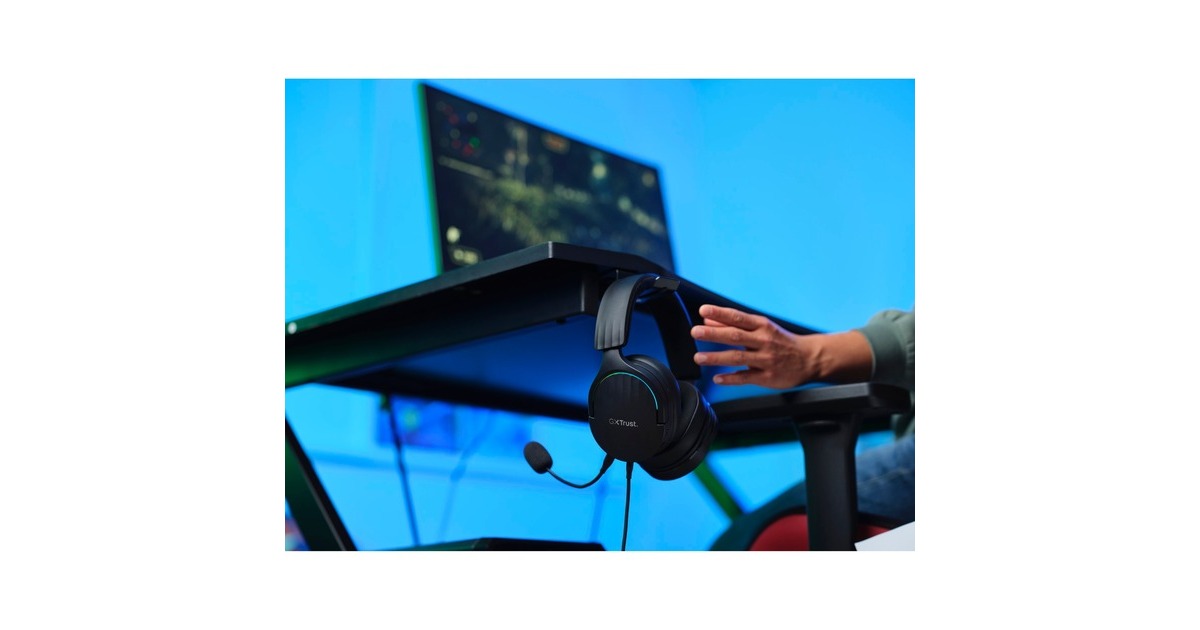 TrustGXT 490 Fayzo 7.1 USB gaming headset over-ear   (Zwart, PC, PlayStation 4, PlayStation 5)