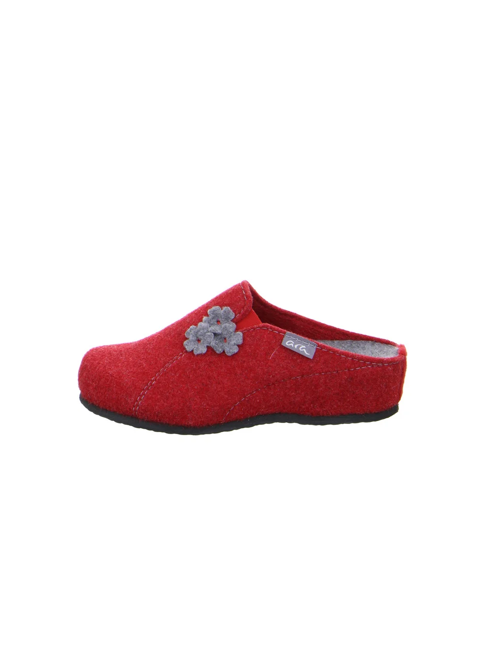 Hausschuh Cosy rot