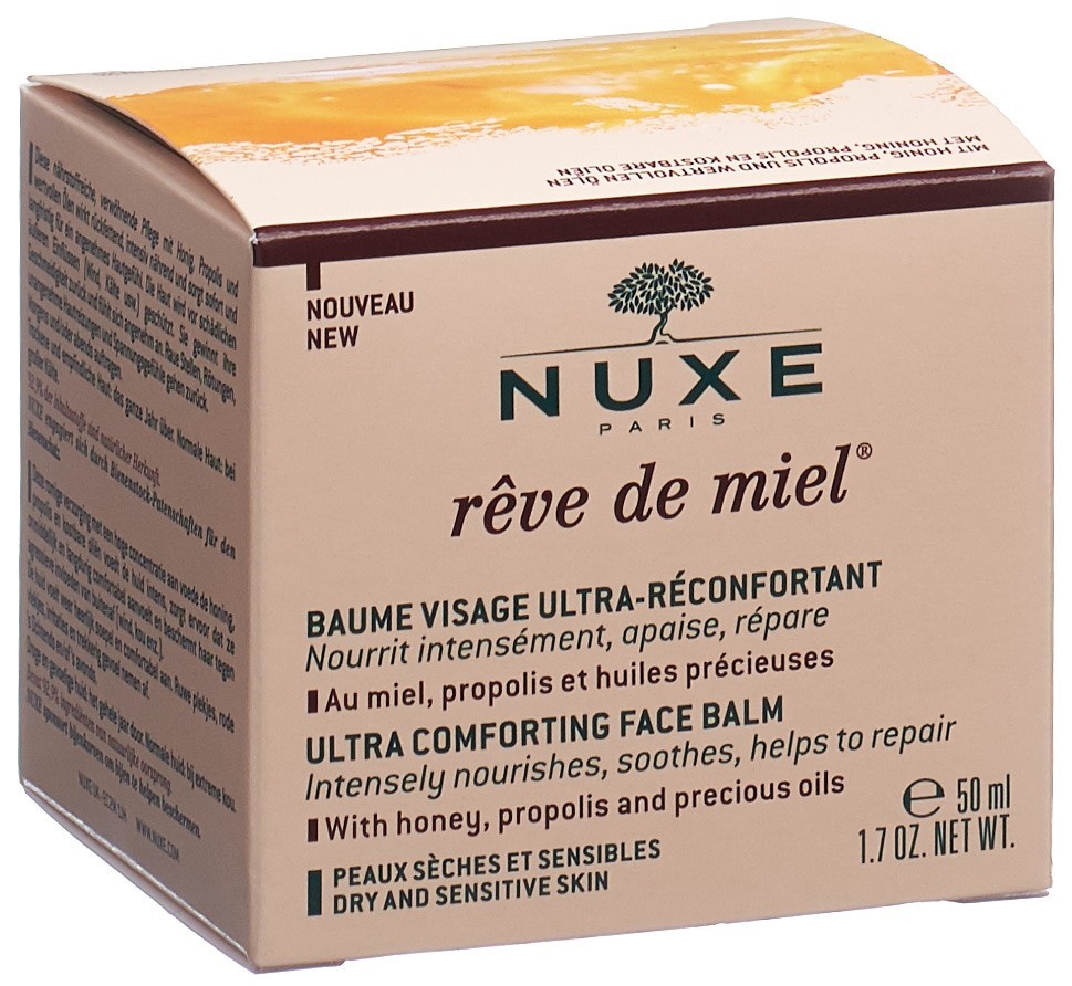 NUXE Rêve de Miel Crème Visage 2en1 Ultra Récon 50 ml
