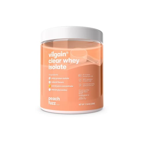 Vilgain Clear Whey Isolate Peach fuzz