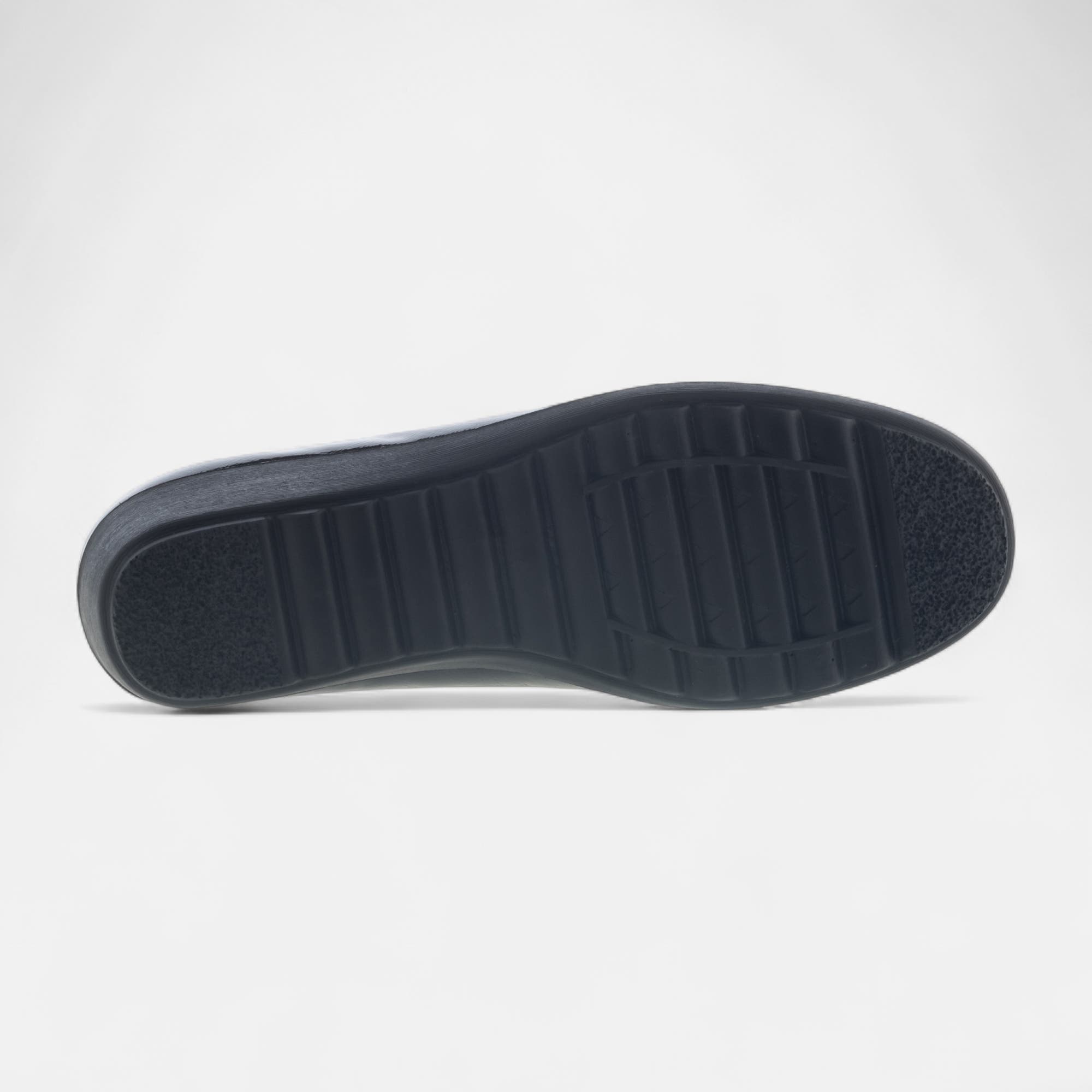 Mocassins pieds sensibles Femme noir vernis