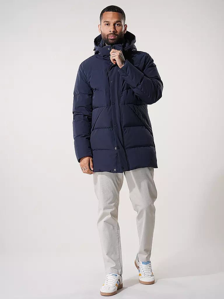 PAUL & SHARK Daunenparka TYPHOON dunkelblau