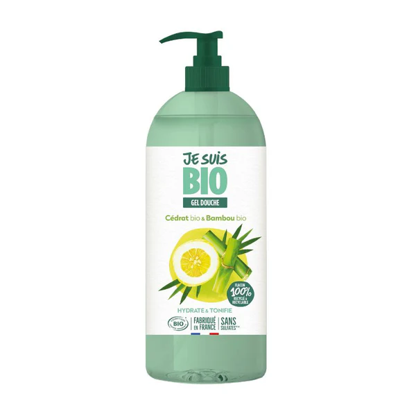 Je Suis Bio Gel Douche - Cédrat - Bambou 1L 1L
