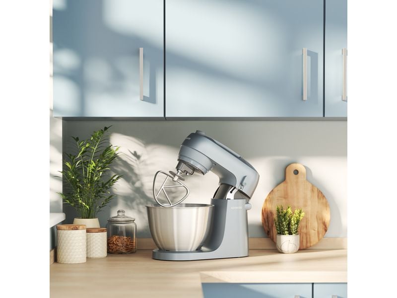 Kenwood Küchenmaschine KZM35.000GY Go Storm Blue Vielseitiges Küchengerät mit Rührelementen