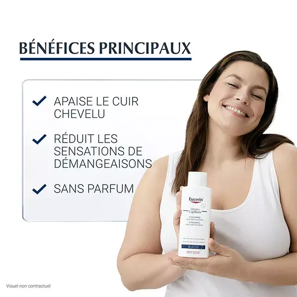 Shampoo Suavizante Eucerin Dermo Capillaire 5% Ureia para Couro Cabeludo Irritado 250ml