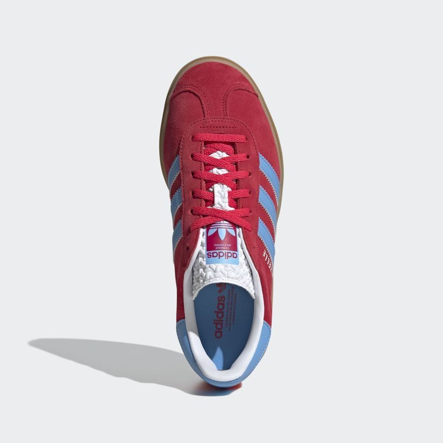 adidas Original Gazelle Bold Chaussures - Rouge/Bleu Femme
