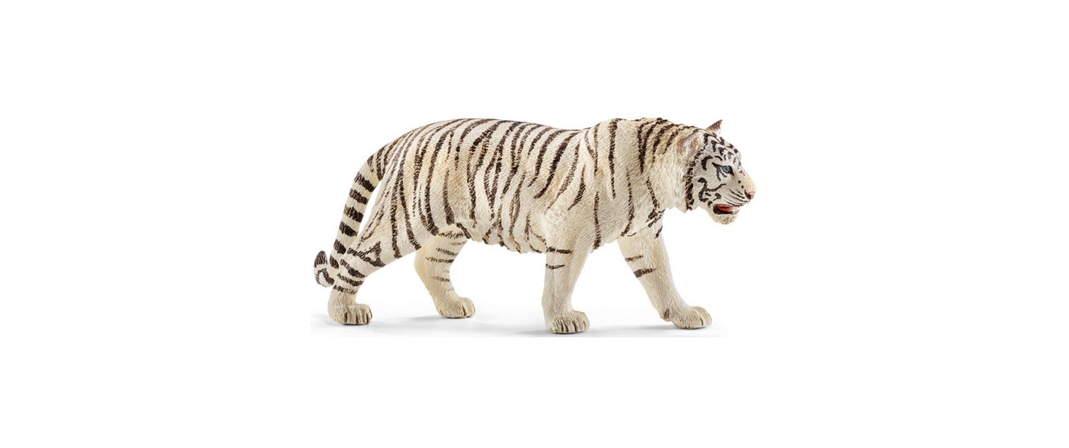 Spielzeugfigur Wild Life Tiger, weissSpielzeug-Tierfigur
