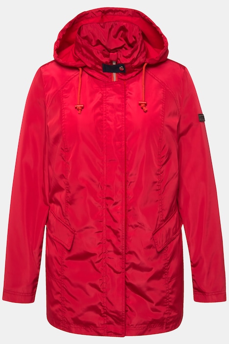 HYPRAR Funktionsjacke, Stehkragen, Kapuze, 2-Wege-Zipper