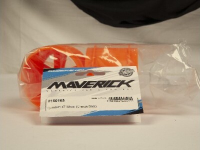 Quantum Xt Wheel - Orange/2Pcs - Mv150165 - Maverick Rc