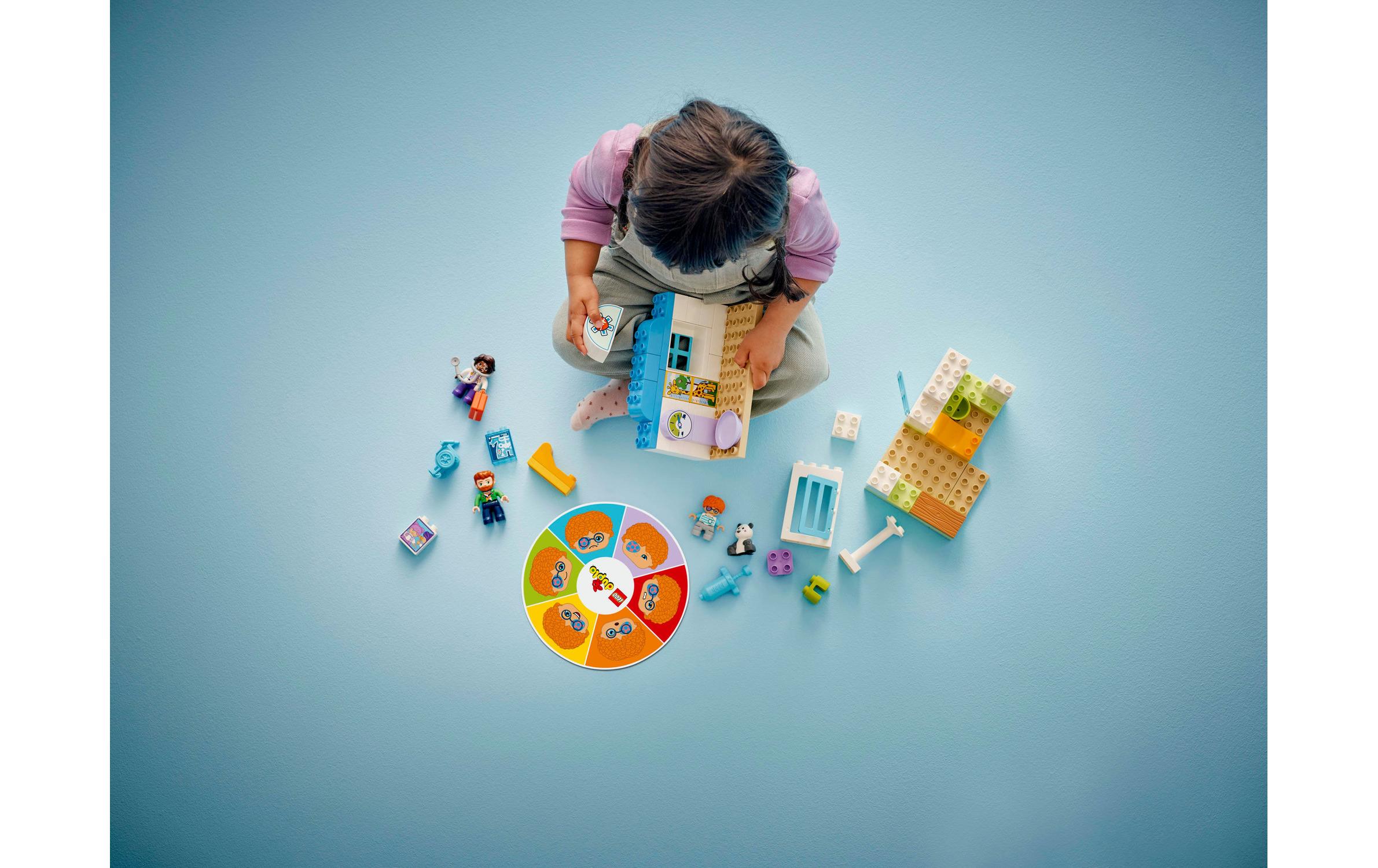 DUPLO® Erster Arztbesuch 10449Arztspielset, das Kleinkinder fantasievoll spielen lässt