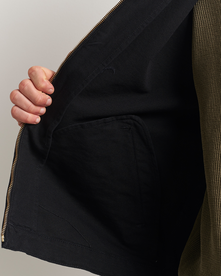 Carhartt WIP Detroit Jacket Dearborn Canvas Black