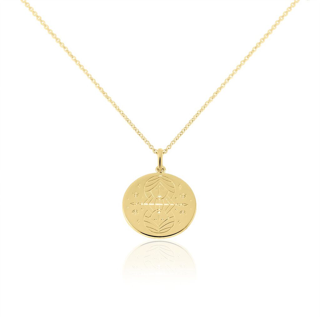 Collier Astro Plaqué Or