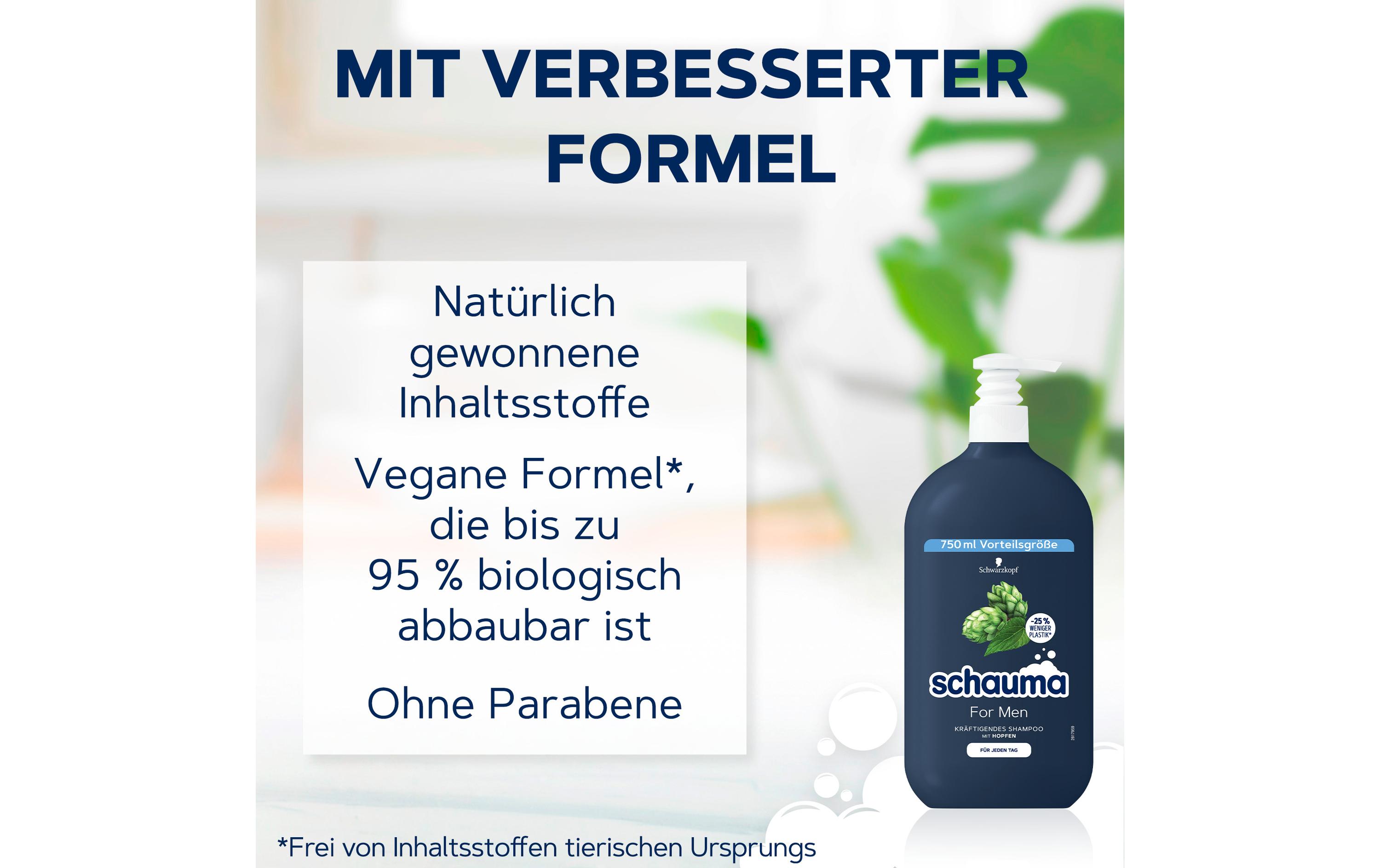 Shampoo For Men 750 mlHaarpflege mit Hopfen