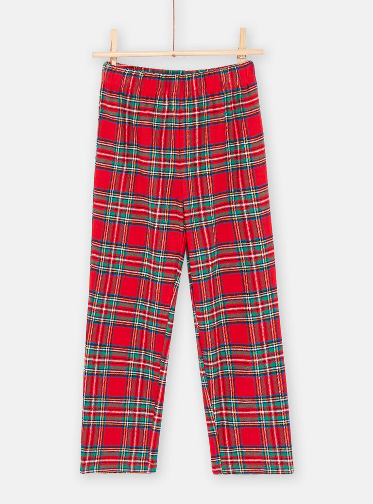 Pyjama NOEL à pompom pour enfant garçon