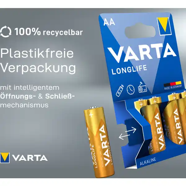 Longlife AA Batterien