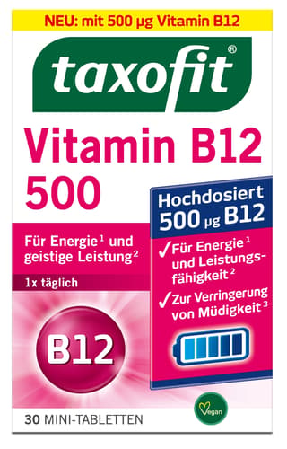 taxofit Vitamin B12 500 30 St