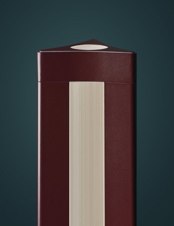 Foscarini Chiaroscura vloerlamp LED terra donkerrood
