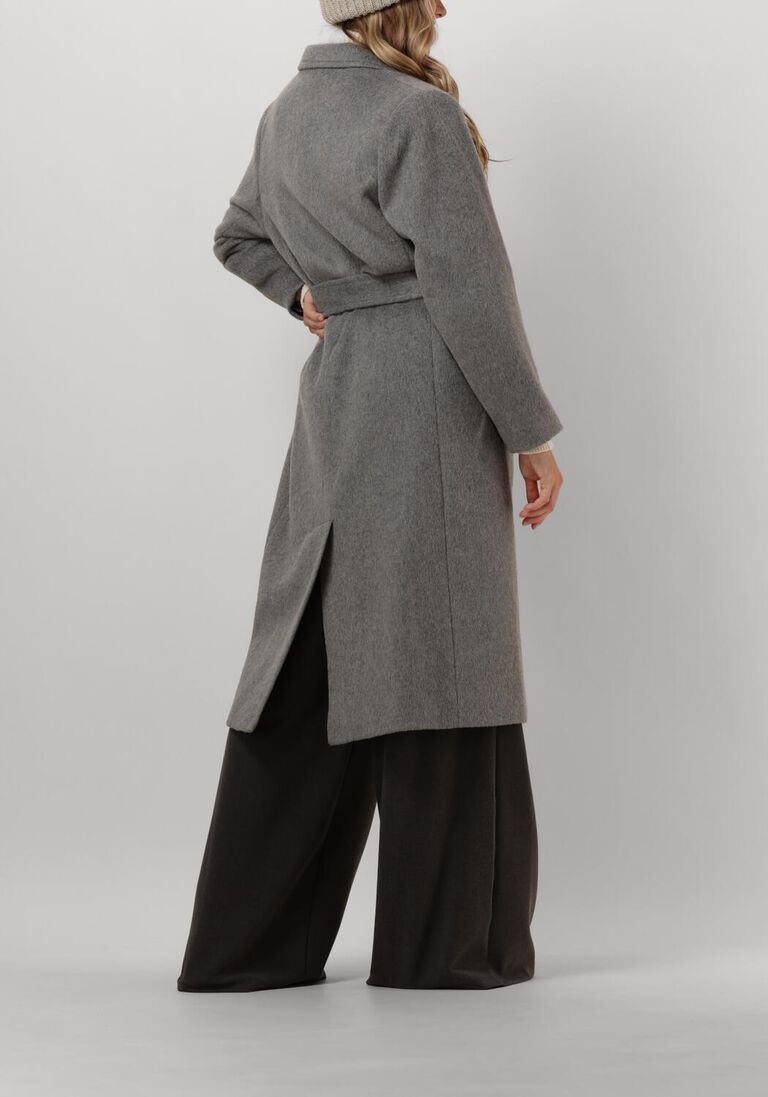 grijze co'couture mantel harry coat