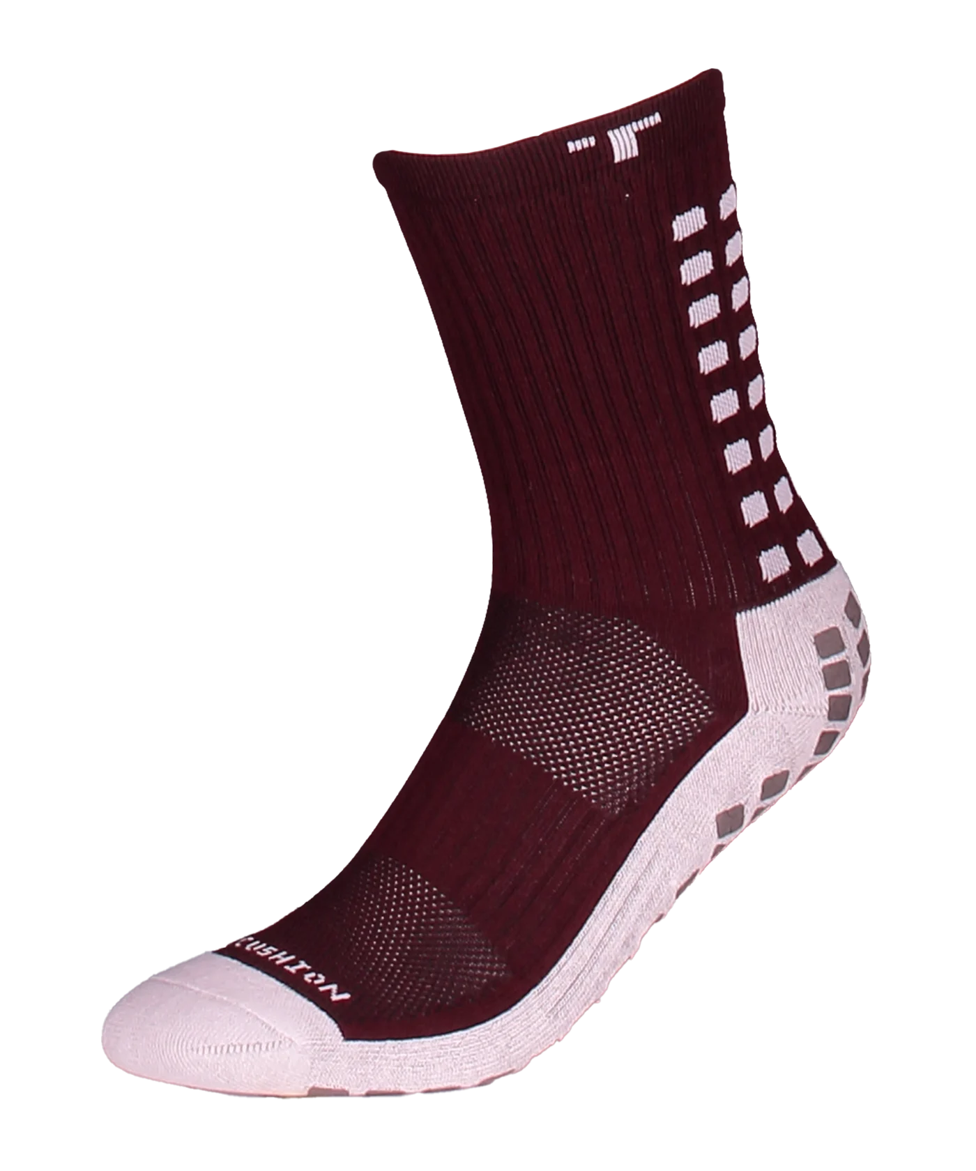 TruSox Mid Calf Cushion 3.0 Socken Rot Weiss