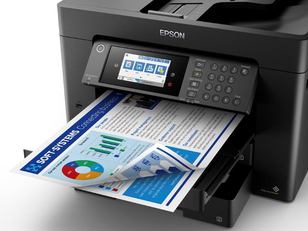 IMPRESSORA MULTIFUNÇÕES EPSON WORKFORCE WF-7840DTWF