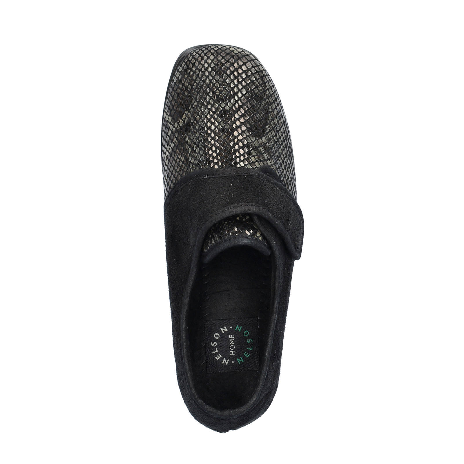 Nelson Home pantoffels zwart