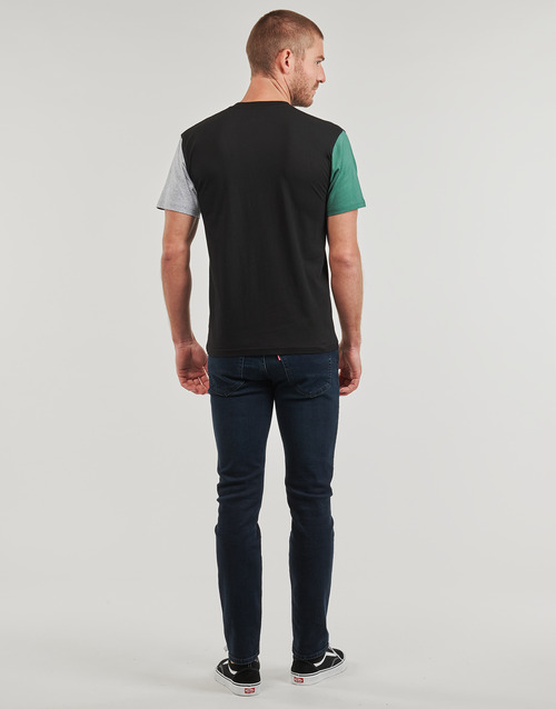 Vans - COLORBLOCK VARSITY SS TEE - Noir