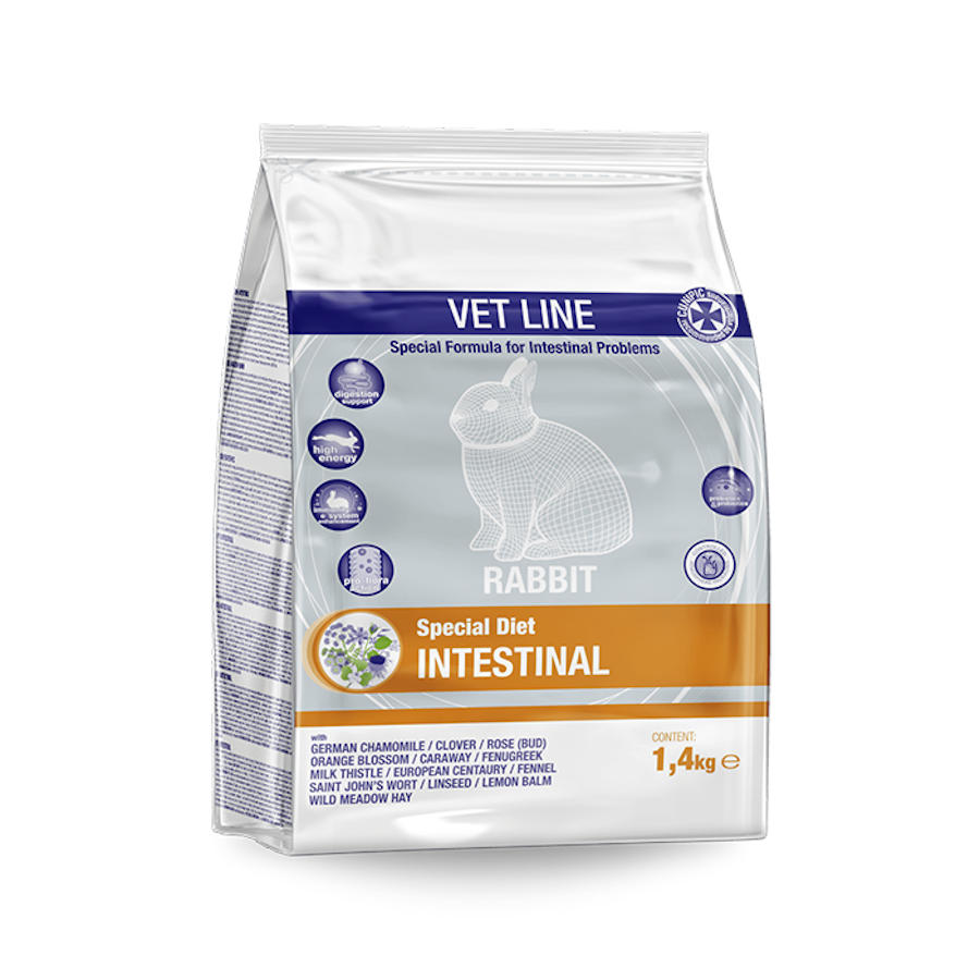 Feno de prado intestinal Cunipic Vet Line para coelhos