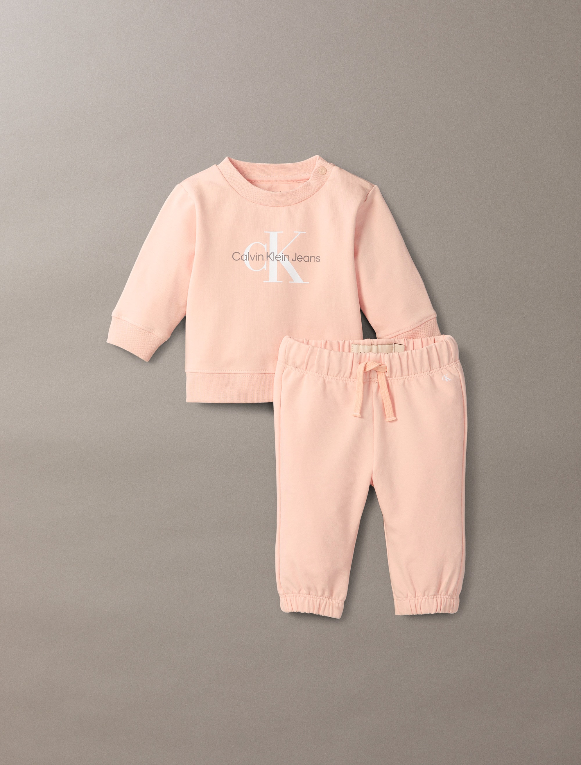 Calvin Klein Jeans Shirt & Hose »MONOGRAM CN SWEATSHIRT SET« Set, 2 Stk. für Babys bis 2 Jahre