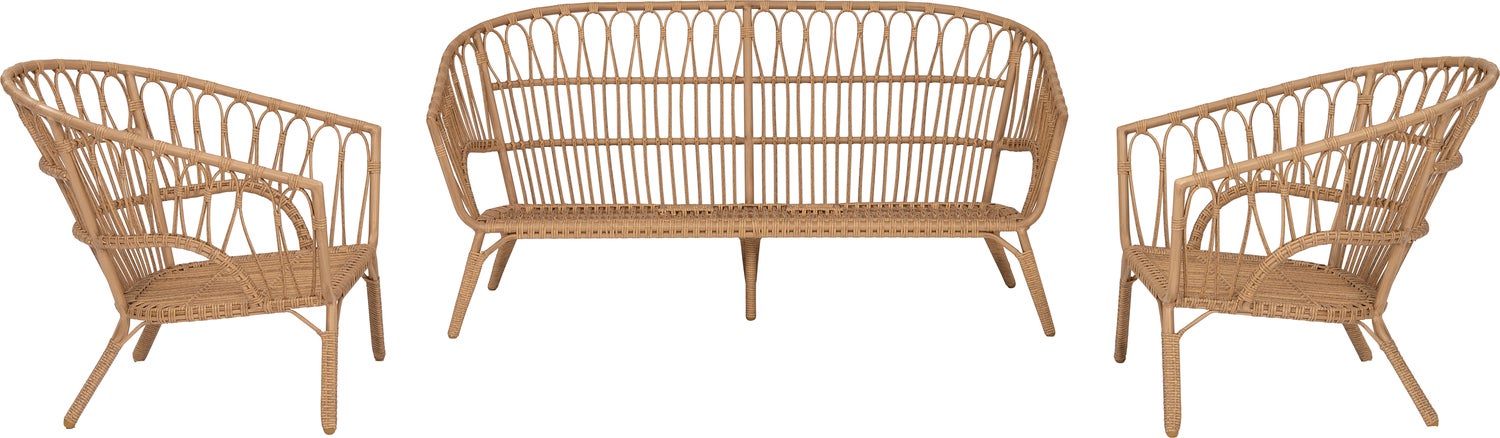 Intratuin 4-zits loungeset Didi naturel