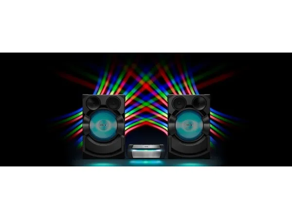 [OUTLET] - Sony SHAKE-X70D, Sort, 15 cm, 38 cm, 2,5 cm, Dolby Digital, FM