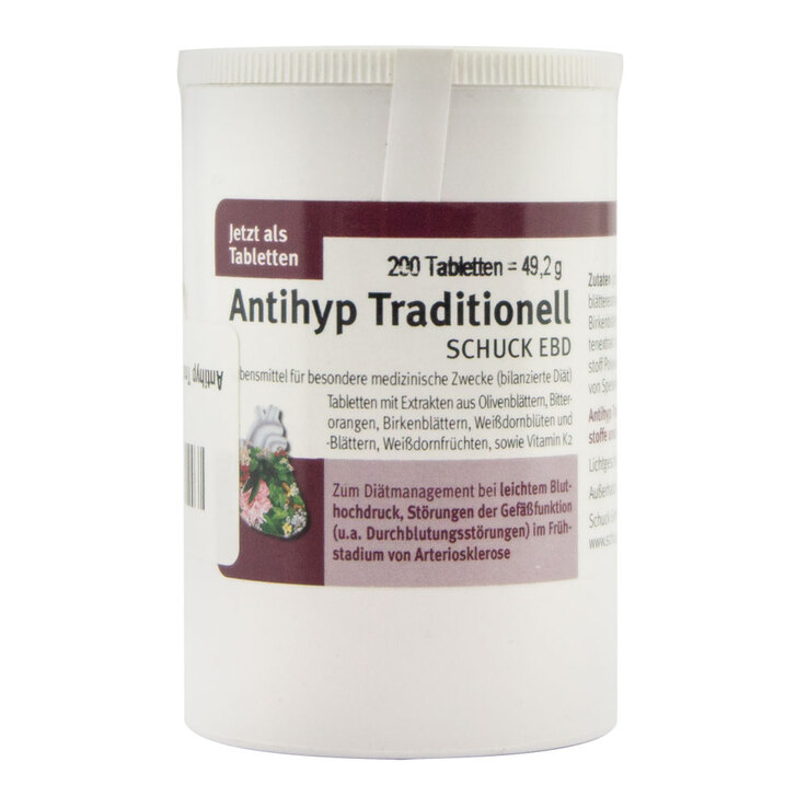 Antihyp Traditionell Schuck ebd Tabletten, 200 St