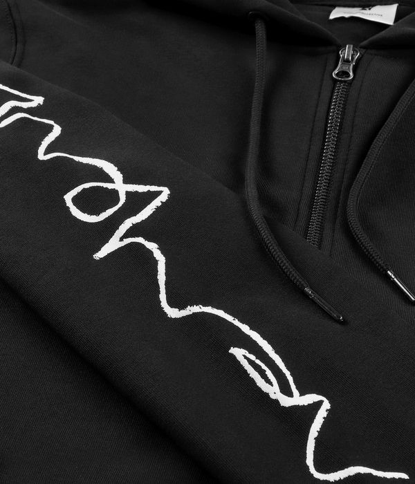 Poetic Collective Crayon Arm Zip-Hoodie (black)