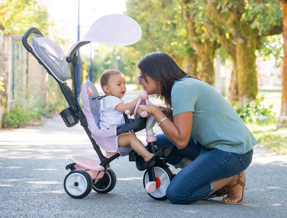 TRICYCLE BABY DRIVER PLUS ROSE
