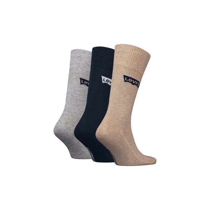 Levi's-3-pack effen sokken logo - Levi's