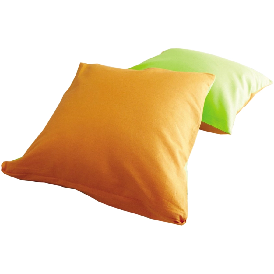 TICAA Kissen 2er Set für Kinder Orange-Grün