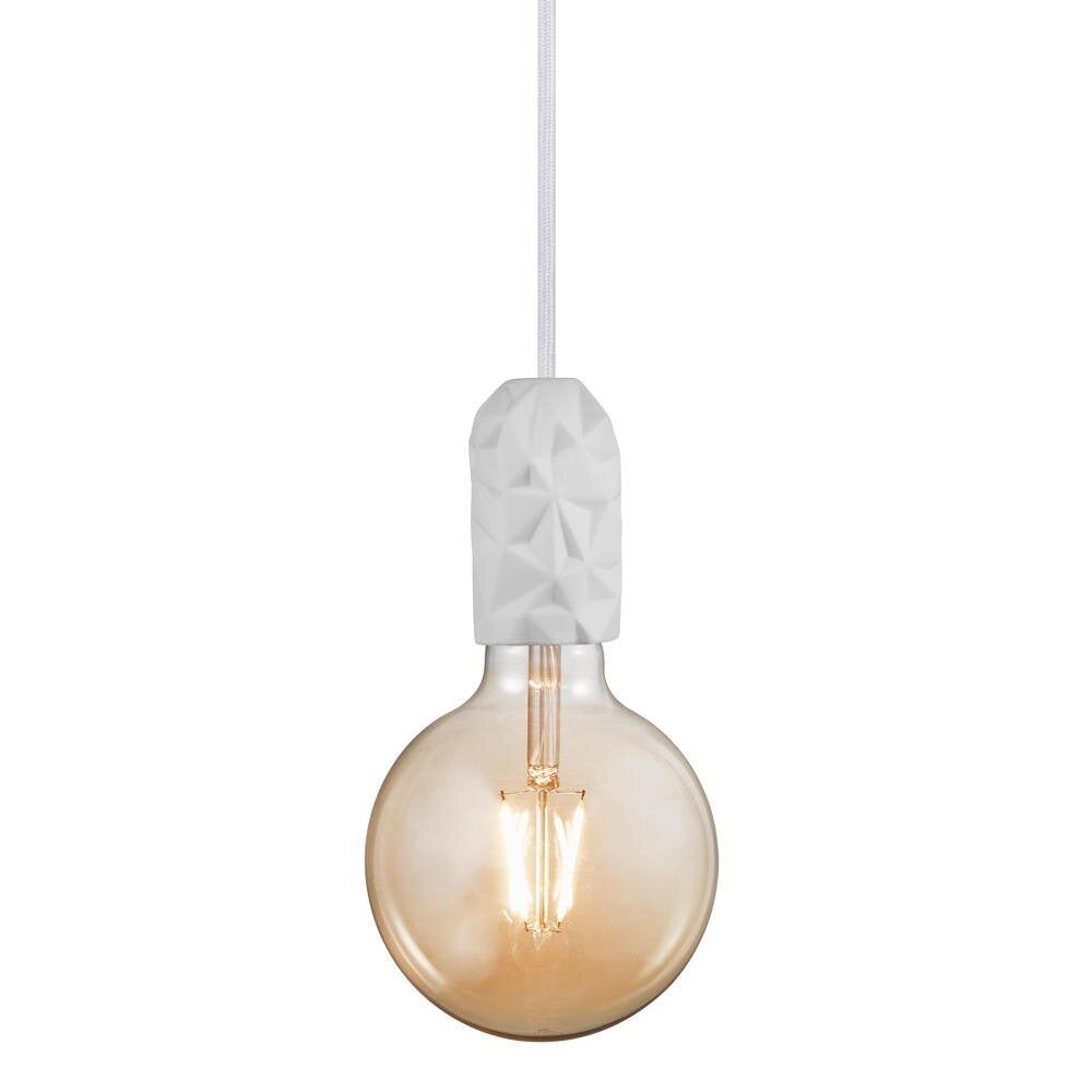 Hanglamp in wit E27