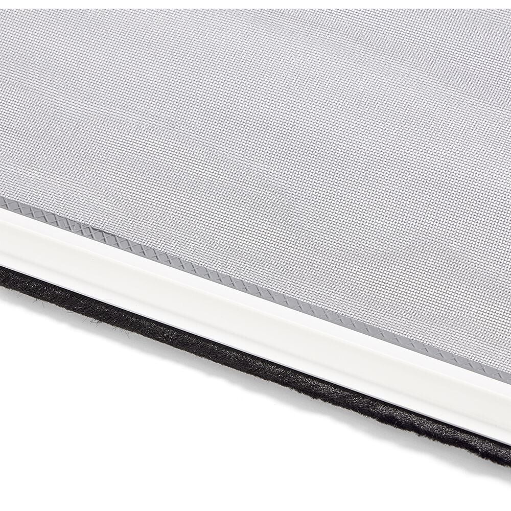 Moustiquaire enroulable pour fenêtre 125x160cm PVC gris