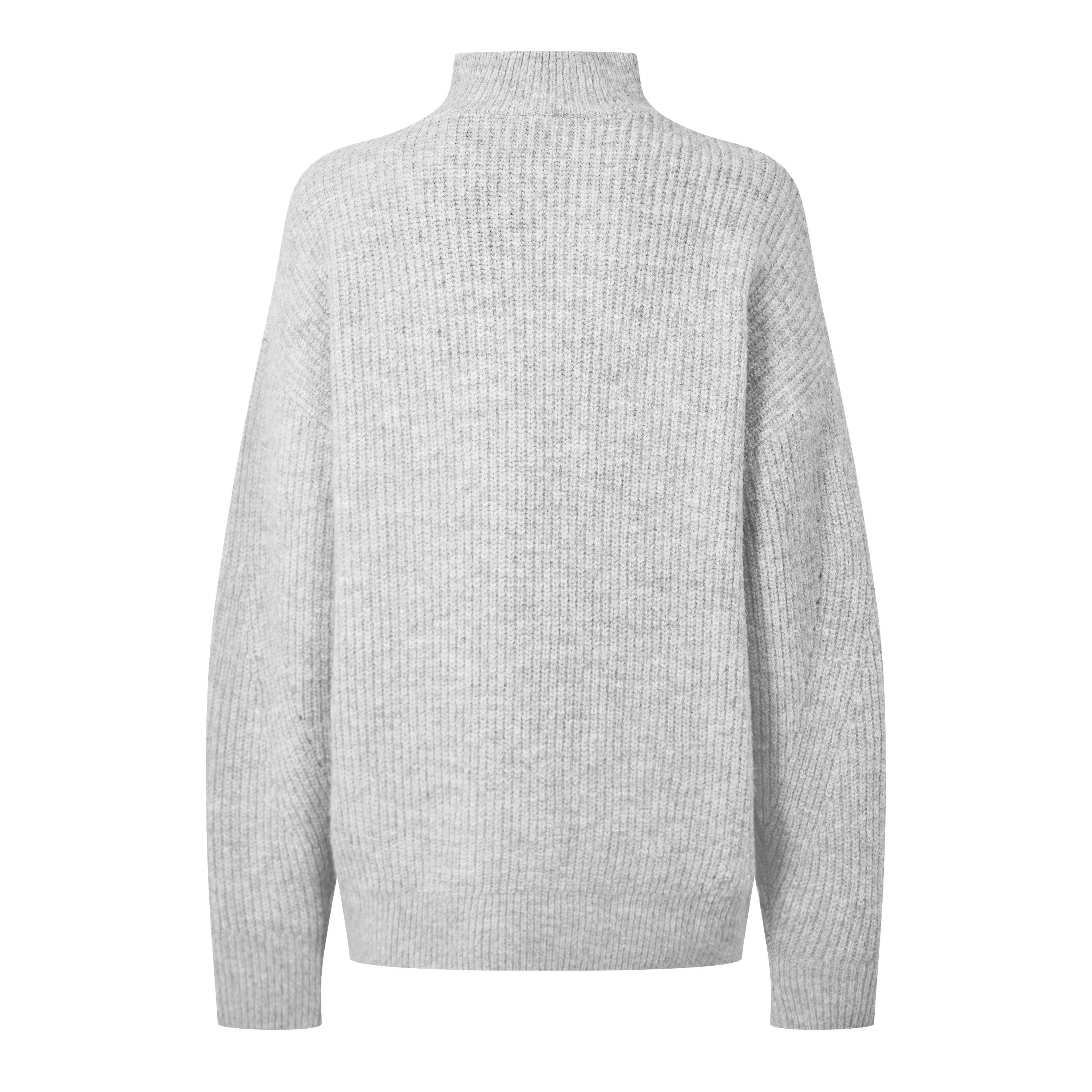 Jack Wills JW High Neck Zip Knitted Jumper