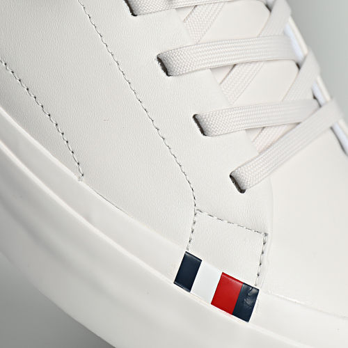 Baskets Elevated Vulcan Leather Low 4418 Weathered White