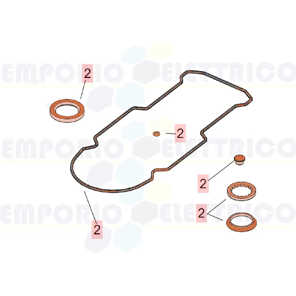 FAAC Kit joints 770N