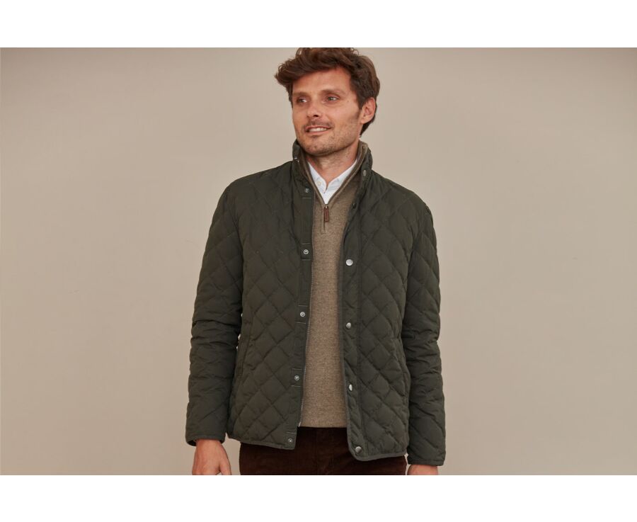 Veste matelassée homme Vert foncé - TORSTEN II