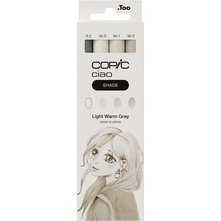 Marqueur ciao, kit 3+1 SHADE 'Light Warm Gray'