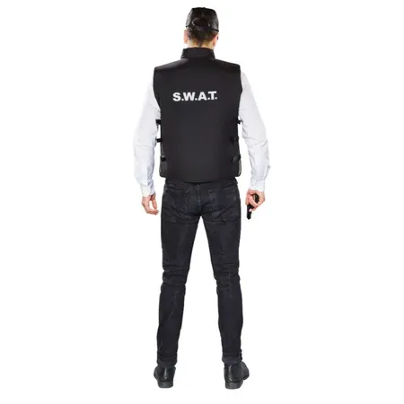 Festartikel Müller SWAT-Weste schwarz, Größe XXL