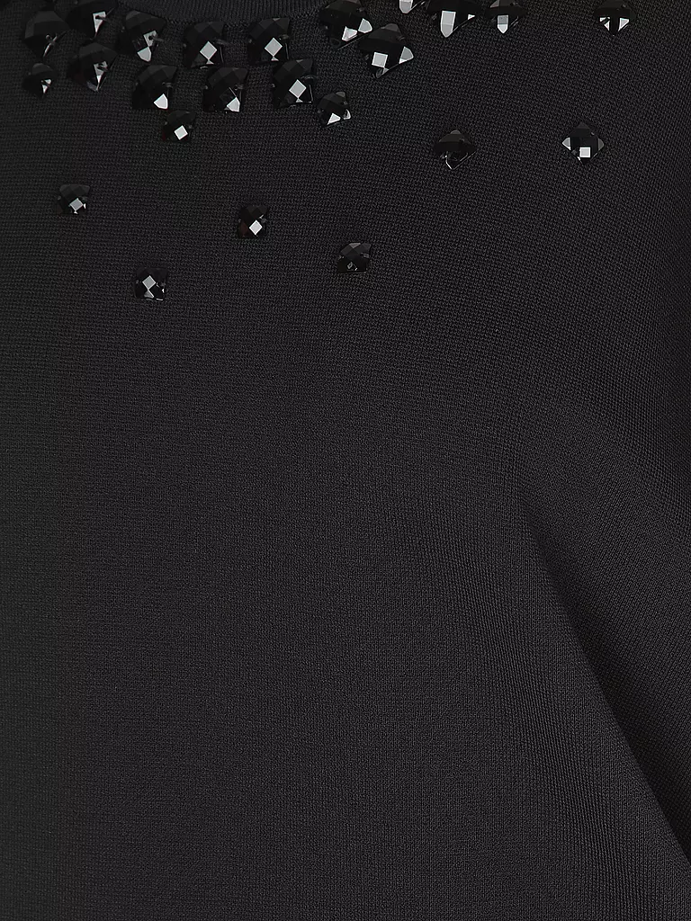 EMPORIO ARMANI Strickshirt schwarz