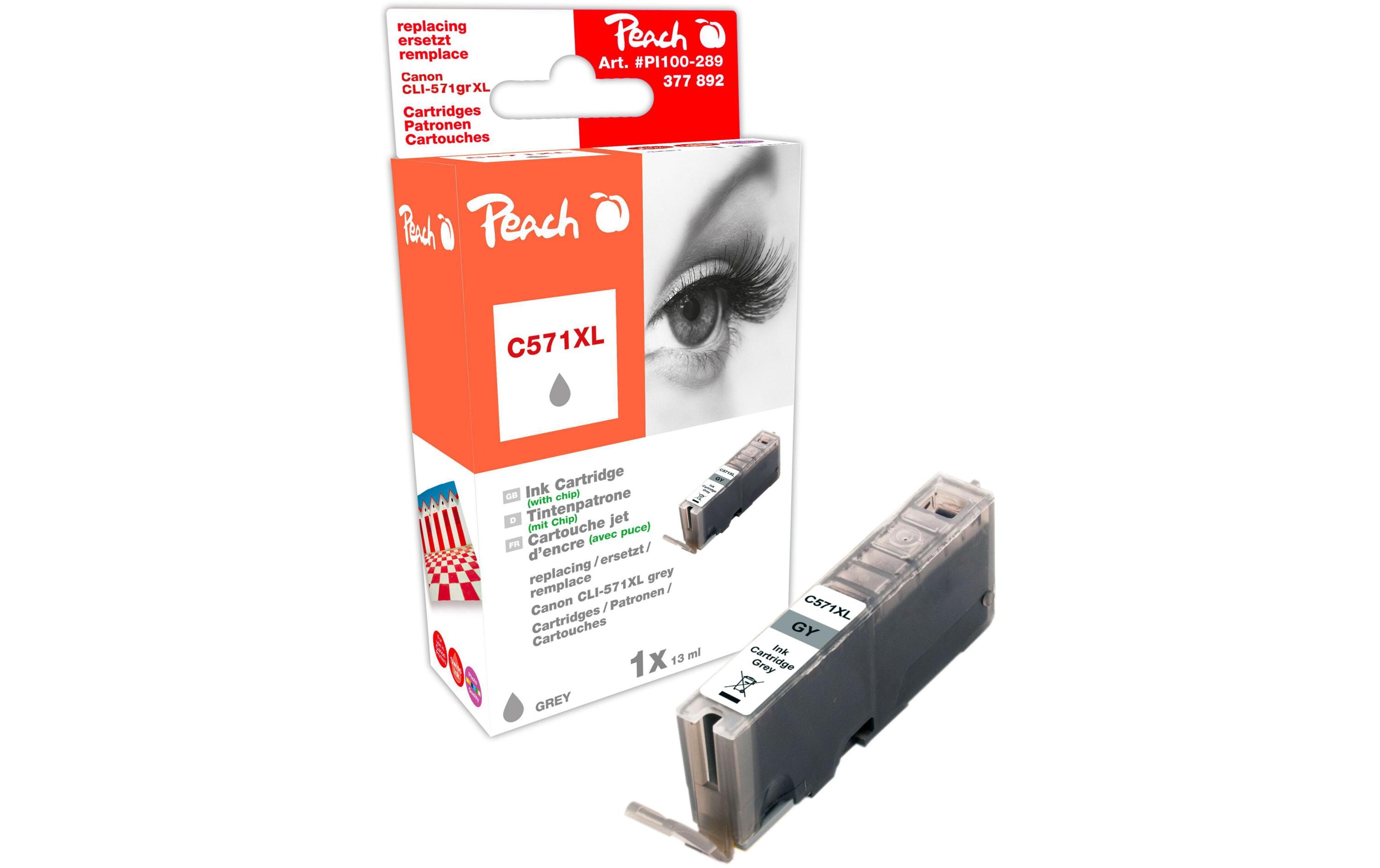 Tinte Canon CLI-571XLGY GreyTinte, Grey